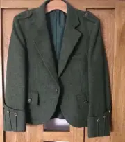 Jacket And Vest Argyle Style For Band And Kilt Fellows