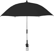 RXMORI UPF 50 Golf Umbrella with Adjustable Universal Clamp, Portable Umbrellas for Rain, Manual Open Close, for Beach Chair, Golf Cart, Stroller, Bleacher, Patio