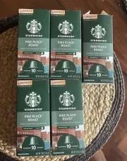 Starbucks Nespresso Original Line Pike Place Roast Espresso 50-Ct Exp. 01/22/26