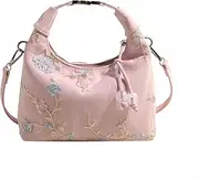 [Jormino] Crescent Crossbody Shoulder Bag, Tote Handbag for Women, Sling Hobo Purse with Chain Strap