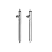 2pcs Quick Release Spring Bar 1.5mm Dia 17mm Width Stainless Steel Watch Pins