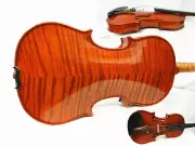 New Advanced 4/4 Violin,Set up W/France Bridge & Dominant Strings,Ready To Play!