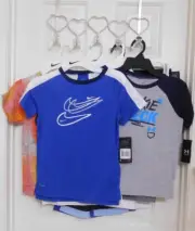 NWT Boys 10pc Bundle Nike Under Armour Adidas Tommy Quiksilver sz 6