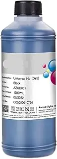 500ML Universal Black Ink Refill Dye Based Ink Kit Inkjet Printer CISS - Compatible with HP, Compatible with Epson, Compatible with Canon, Compatible with Brother