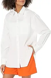 [The Drop] Women's Kendra Loose Fit Long Shirt