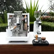 ECM ELEKTRONIKA CUSTOM WHITE & PICCOLA BELLEZZA GRINDER + PRECISION ACCESSORIES