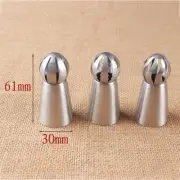 3pcs russian flower icing piping nozzles tips pastry cake diy baking tool hot-b