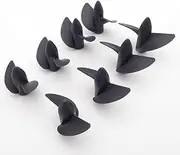 Toy Accessories 1PC M4 Thread Nylon Propeller 35mm 39mm 42mm 45mm 2 Blades Prop Left Right Hand Compatible with RC Boat Speed Mono CAT Toy Model Boat (Color : 45mm Right Hand)