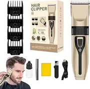 Cordless Hair Clippers Shavers | Rechargeable Electric Beard Trimmer for Hair Cutting - Grooming Kit Razor, Waterproof Edgers Liners Shaving for Men, Husband, Father