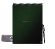 Rocketbook Flip Letter Sized Reusable Notebook - Terrestrial Green