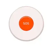 Tuya Zigbee Wireless APP Remote Control Call SOS Emergency Button Alert System B