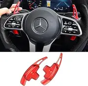 TTCR-II Steering Wheel Paddle Shifter Extension for Mercedes A/G Class 2019-2022, C/CLS 2015-2021, E/SL/SLC 2017-2020, GLA/GLC/GLE/S 2016-2022, GLS 2017-2021, Aluminum Shift Paddle Extender