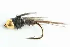 Bead Head Flashback Pheasant Tail Nymph Fly - 6 Pack