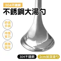 在飛比找momo購物網優惠-【職人廚具】185-BS6.5 2入分餐勺 不鏽鋼料理勺 3