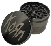 Korn Officially Licensed Titanium 4 Part 3 Chamber Herb Tobacco Spice Grinder