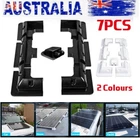 Solar Panel Corner Mounting Brackets Kit For Caravan Boat RV Vehicle Roof Mount