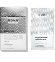 Boka Sensitive Smile Teeth Whitening Strips - 32 Strips, 16 Applications.