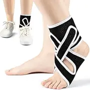 Vertintong Left Foot AFO Drop Foot Brace for Walking with Shoes and Socks Adjustable Ankle Brace Provides Foot Drop Support Walk Brace Foot Supports for Men or Women Sleeping Relief