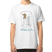Chemistry 1 Mole per Litre for Mole or Avogadro's Day T-shirt