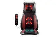 Full Body Massage Cushion Shiatsu Neck Back Massager Chair Pad Car Massaging Seat-RED