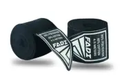 FADI MMA 180" Elastic Cotton Hand Wraps Boxing Mexican Style Pair Color Black