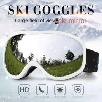 在飛比找蝦皮商城精選優惠-跨境球形滑雪鏡2023新款滑雪鏡雙層防霧男女戶外滑雪鏡
