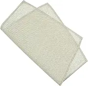 Modern Striped Cotton and Linen Placemats Insulated Washable Dining Table Mats for Versatile Table Decor for Home Restaurant and Cafe Use