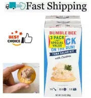 Bumble Bee Snack on the Run!Tuna Salad Kit with Crackers,Ready to Eat 3.5 oz Box