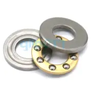 10PCS 7x13x4.5mm Axial Ball Flat Washers Thrust Bearings 3-Parts ABEC-1