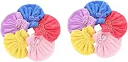 2 Sets 5pcs Bath Cap Hair Drying Hat Fast Drying Absorbent Shower Hat for Women Men Coral Fleece Hair Dryer Thickening Bow Double-Sided Home Gym Travel Use