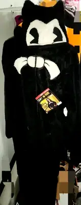 Bendy and the Ink Machine Halloween Costume Adult Small Zipster