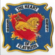 New York Fire Department (FDNY) Engine 248 Battalion 41 Flatbush Patch V1