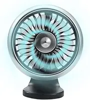 Car Fan for Cooling - Air Vent Clip Device Cooler | Quiet USB Powered Car Cooling Fan for Vehicle, Van, Truck, RV