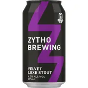 Zytho Brewing Velvet Luxe Stout Can 375mL