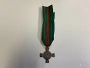 F0260 Repro Pre 1975 South Vietnamese Hamlet Defense Medal With Ribbon IR43E