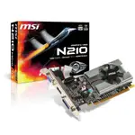 MSI N210-MD1G/D3 顯示卡 全新 蘆洲可自取📌附購買證明📌自取價1390