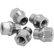 Aeroflow 7/16"-20 Conical Et Open Wheel Nuts Chrome (5 Pack) - AF3031-4000