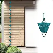 Rain Chains，Rain Catcher Chain ， Rain Chains,Japanese Rain Chain Metal, Functional Replacement,Home Decorative Rain Catcher Chain(Style5,4m/11.8ft)