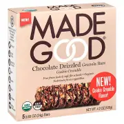 Madegood Bar Chocolate Drizzled Cookie 4.2 oz (Pack Of 6)