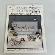 Crossed Wing Collection A Frosty Feast No 29 Snowmen Cross Stitch Pattern