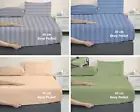 100% Pure Cotton Fitted Bed Sheet Set-2 Pillowcases (Double/Queen/King)