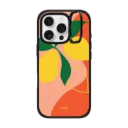 iPhone 16 Pro Impact Ring Stand Case MagSafe Compatible Lemons by Poketo
