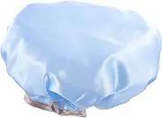 BATHVEVE Womens Elastic Shower Cap Breathable Bath Hat for Long Hair Comfortable for Sauna and Spa Use for Curls