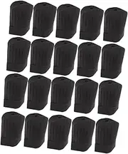 [WOFASHPURET] 20pcs Disposable Chef Hat Black Cap Cooking Hat Kitchen Working Cap No Cleaning Needed