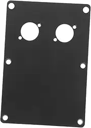 TEMPNAP Loudspeaker Junction Box Panel Speaker Accessory Plate Sub Box Terminal Plate Secure Connector for Audio System