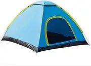 Pop up Camping Tent -190T Polyester Waterproof, Sun Protection Automatic Throwing Outdoor Tent, Tent Outdoor Home Indoor Automatic Outdoor Camping Travel Windproof Rainproof Outdoor Tent
