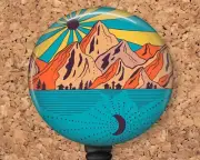 Badge Reel - Mountains - Scenic - Nurse Retractable ID Holder 8004