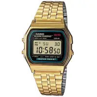 在飛比找ETMall東森購物網優惠-CASIO 經典城市超薄數位錶A-159WGEA-1A