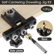 Doweling Jig Kit 3 in 1 Drill Hole Guide Jig Precise Drilling Locator CoiLt⊆