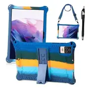 Silicone Case for Okaysea 10.1 inch Tablet with Stylus Pen Dazzling Dark Blue